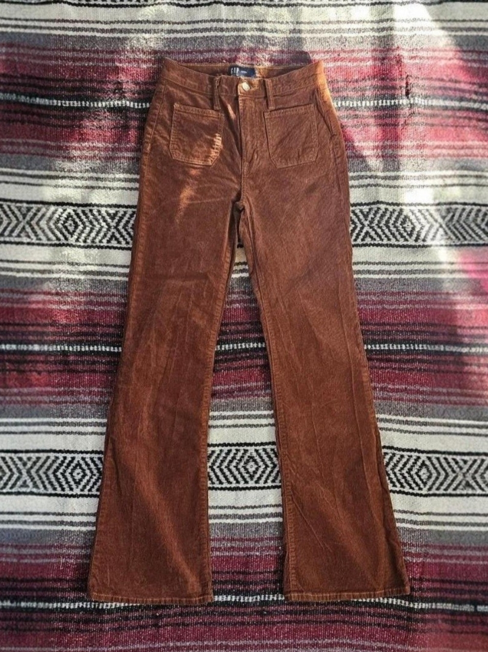 GAP 70s Corduroy Flare Pants
